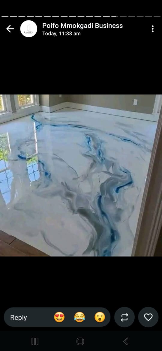 Epoxy surface by K A Resin Art Composites