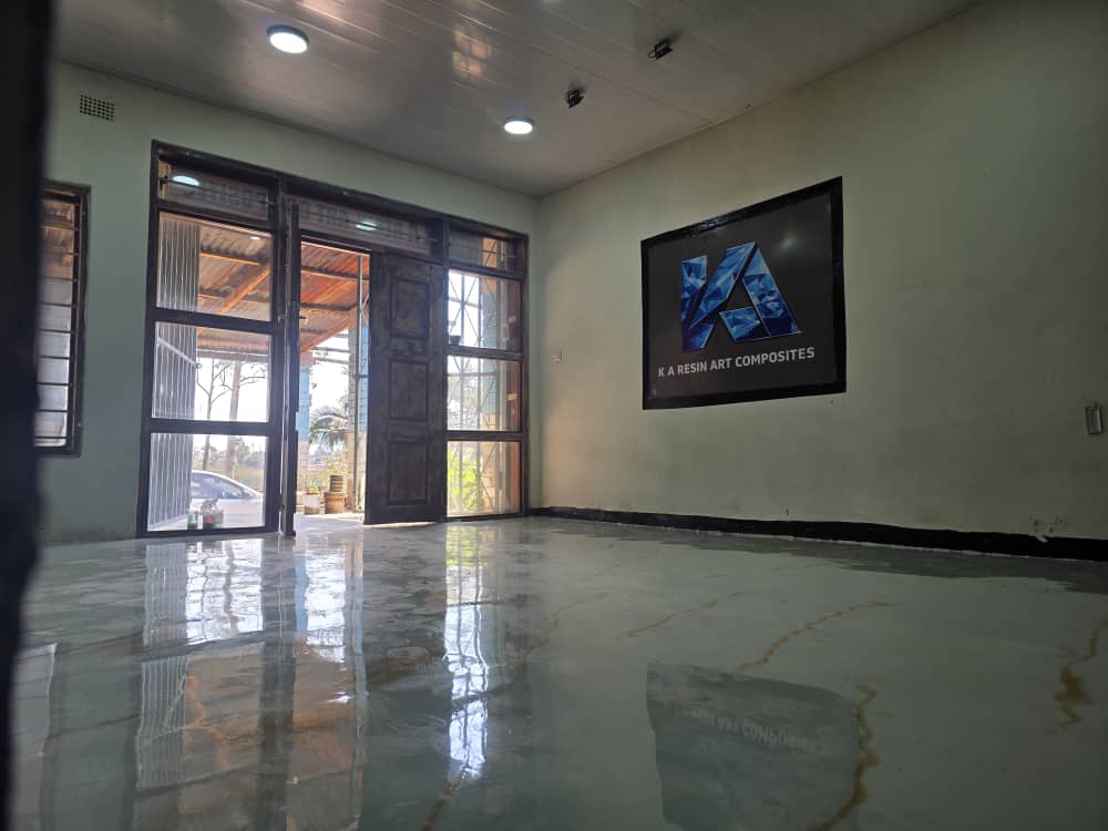 Creative epoxy surface by K A Resin Art Composites